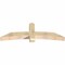 Ekena Millwork Bellingham Rough Sawn Timber Gable Bracket, Douglas Fir, 72"W x 24"H x 6"D x 6"F, 8/12 Pitch GBW072X24X0606BEL00RDF - alternate 3